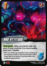 Bad Attitude - Teenage Mutant Ninja Turtles - UniVersus card