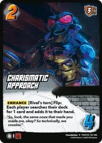 Charismatic Approach - Teenage Mutant Ninja Turtles - UniVersus card