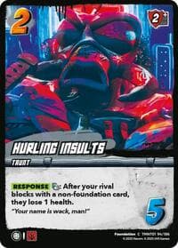 Hurling Insults - Teenage Mutant Ninja Turtles - UniVersus card