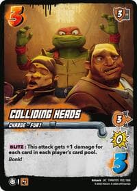 Colliding Heads - Teenage Mutant Ninja Turtles - UniVersus card