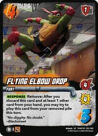 Flying Elbow Drop - Teenage Mutant Ninja Turtles - UniVersus card