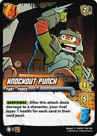 Knockout Punch - Teenage Mutant Ninja Turtles - UniVersus card