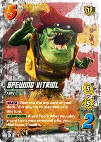 Spewing Vitriol - Teenage Mutant Ninja Turtles - UniVersus card