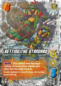 Setting the Standard - Teenage Mutant Ninja Turtles - UniVersus card