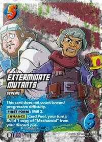 Exterminate Mutants - Teenage Mutant Ninja Turtles - UniVersus card