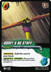 Donny's Bo Staff - Teenage Mutant Ninja Turtles - UniVersus card