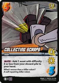 Collecting Scraps - Teenage Mutant Ninja Turtles - UniVersus card