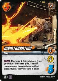 Disintegration - Teenage Mutant Ninja Turtles - UniVersus card