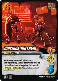 Machine Mayhem - Teenage Mutant Ninja Turtles - UniVersus card