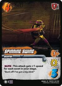 Spinning Swing - Teenage Mutant Ninja Turtles - UniVersus card