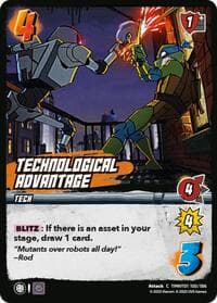 Technological Advantage - Teenage Mutant Ninja Turtles - UniVersus card