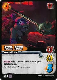 Tool Toss - Teenage Mutant Ninja Turtles - UniVersus card