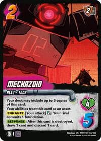 Mechazoid - Teenage Mutant Ninja Turtles - UniVersus card