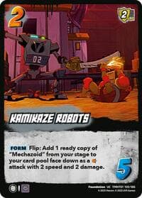Kamikaze Robots - Teenage Mutant Ninja Turtles - UniVersus card
