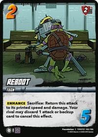 Reboot - Teenage Mutant Ninja Turtles - UniVersus card