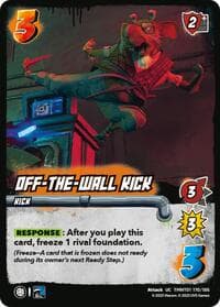 Off-the-Wall Kick - Teenage Mutant Ninja Turtles - UniVersus card