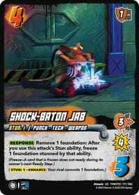 Shock-Baton Jab - Teenage Mutant Ninja Turtles - UniVersus card