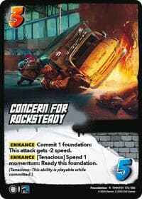 Concern for Rocksteady - Teenage Mutant Ninja Turtles - UniVersus card