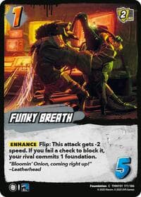 Funky Breath - Teenage Mutant Ninja Turtles - UniVersus card