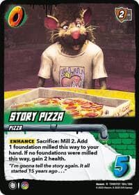 Story Pizza - Teenage Mutant Ninja Turtles - UniVersus card