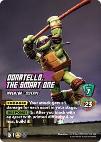 Donatello, the Smart One (Alternate Art) (193) - Teenage Mutant Ninja Turtles - UniVersus card