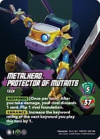 Metalhead, Protector of Mutants (Alternate Art) - Teenage Mutant Ninja Turtles - UniVersus card