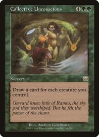 Collective Unconscious - Mercadian Masques - Magic: The Gathering card