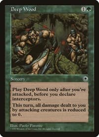 Deep Wood - Portal - Magic: The Gathering card