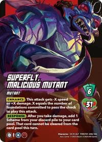Superfly, Malicious Mutant (Alternate Art) - Teenage Mutant Ninja Turtles - UniVersus card