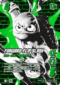 Forward-Flip Slash (Alternate Art) - Teenage Mutant Ninja Turtles - UniVersus card