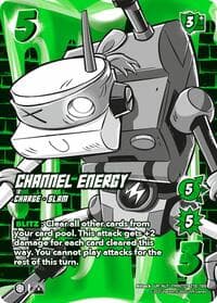 Channel Energy (Alternate Art) - Teenage Mutant Ninja Turtles - UniVersus card