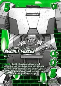 Rebuilt Forces (Alternate Art) - Teenage Mutant Ninja Turtles - UniVersus card