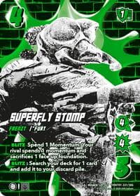 Superfly Stomp (Alternate Art) - Teenage Mutant Ninja Turtles - UniVersus card
