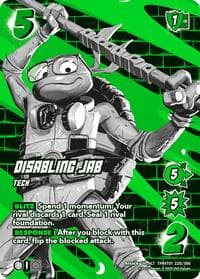 Disabling Jab (Alternate Art) - Teenage Mutant Ninja Turtles - UniVersus card