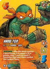 Hang Ten (Alternate Art) - Teenage Mutant Ninja Turtles - UniVersus card