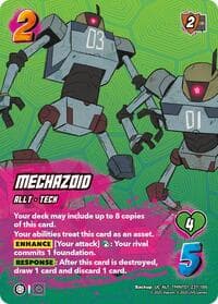 Mechazoid (Alternate Art) - Teenage Mutant Ninja Turtles - UniVersus card