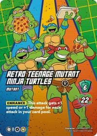 Retro Teenage Mutant Ninja Turtles (TMNT02) - Teenage Mutant Ninja Turtles - UniVersus card