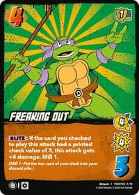 Freaking Out (TMNT02) - Teenage Mutant Ninja Turtles - UniVersus card