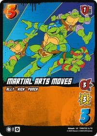 Martial Arts Moves (TMNT02) - Teenage Mutant Ninja Turtles - UniVersus card