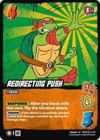 Redirecting Push (TMNT02) - Teenage Mutant Ninja Turtles - UniVersus card
