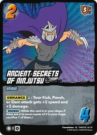 Ancient Secrets of Ninjutsu (TMNT02) - Teenage Mutant Ninja Turtles - UniVersus card