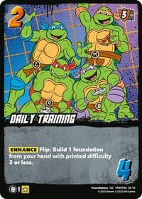Daily Training (TMNT02) - Teenage Mutant Ninja Turtles - UniVersus card