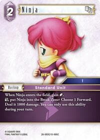 Ninja - Gunslinger in the Abyss - Final Fantasy TCG card
