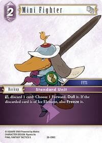 Mini Fighter - Gunslinger in the Abyss - Final Fantasy TCG card