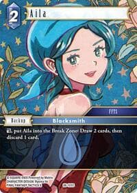 Aila - Gunslinger in the Abyss - Final Fantasy TCG card
