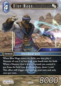 Blue Mage - Gunslinger in the Abyss - Final Fantasy TCG card