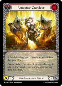 Renounce Grandeur - FAB330 - Flesh and Blood: Promo Cards - Flesh and Blood TCG card