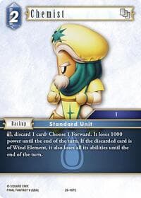 Chemist - Gunslinger in the Abyss - Final Fantasy TCG card