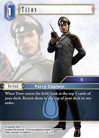 Titov - Gunslinger in the Abyss - Final Fantasy TCG card