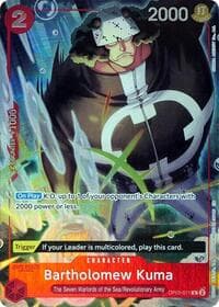 Bartholomew Kuma (Seven Warlords of the Sea Binder Set) - One Piece Promotion Cards - One Piece Card Game card